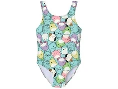 Name It badedragt blå med Squishmallows print